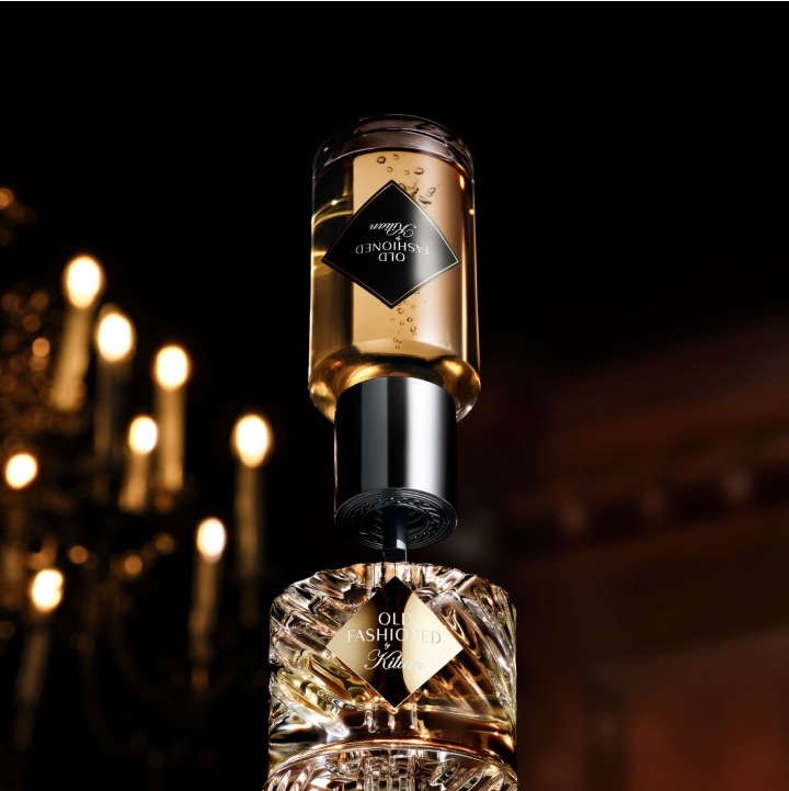 Refilling an Old fashioned perfume