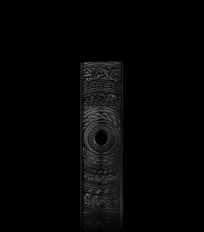 Black Refillable Travel Spray Accessories, 7.5 ml perfume case